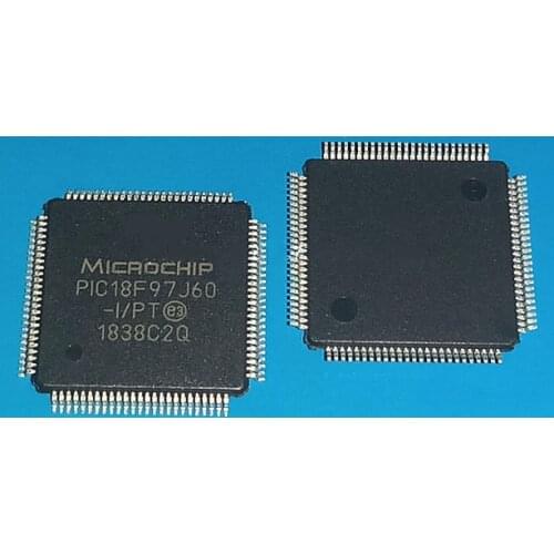 2PCS New PIC18F97J60-I/PT TQFP100