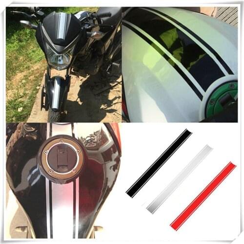 50*4.5CM 1PCs DIY Motorcycle Fuel Tank Sticker Waterproof for Kawasaki KLX250 D-TRACKER KDX125-250 D-TRACKER125 KLX150S