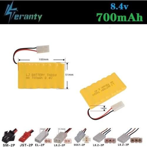 M Model ) 8.4v 700mah NiCD Battery For Rc toys Car Tanks Trains Robot Boat Gun Ni-CD AA 700mah 8.4v Rechargeable Battery