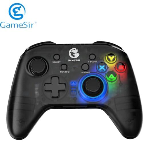 GameSir T4 Pro Wireless Bluetooth Controller Gamepad with 6-axis Gyro Applies for Nintendo Switch Android iOS macOS Windows PC