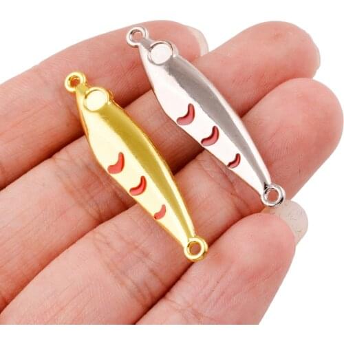 5PCS Blank Spoon Fishing Lure spinner bait Wobbler Jig Lure pesca isca artificial VIB Sequins Hard Baits for Carp Fishing Tackle