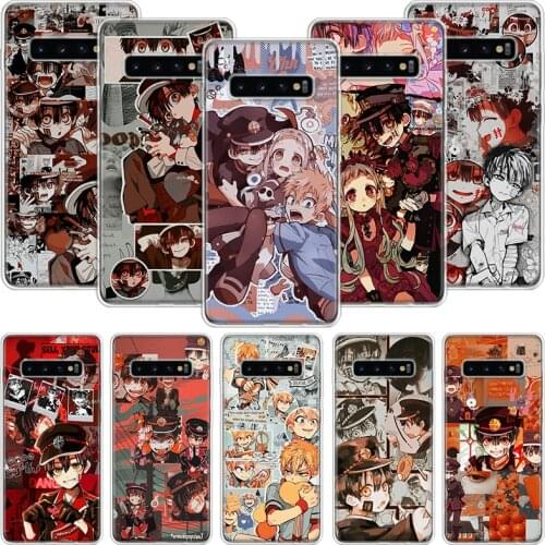 Anime Toilet Bound Hanako kun Phone Case For Samsung Galaxy S10 S20 S21 S9 S8 S7 Note 10 20 9 8 FE J4 J6 Ultra Plus Lite Pro + E