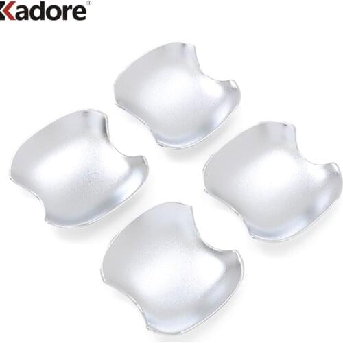 For Toyota Noah Voxy R80 2014 2015 2016 2017 2018 ABS Chrome Door Handle Bowl Cover Door Handle Protector Trim Car Accessories