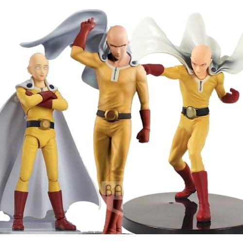 Figma 310 One Punch Man Saitama Figure Saitama Sensei DXF Hero PVC Collectible Model Doll Toys Gift