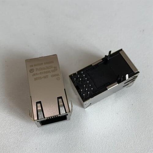 JK0-0136 1 Port RJ45 Magjack Connector Through Hole 10/100/1000 Base-T, AutoMDIX JK0-0136NL