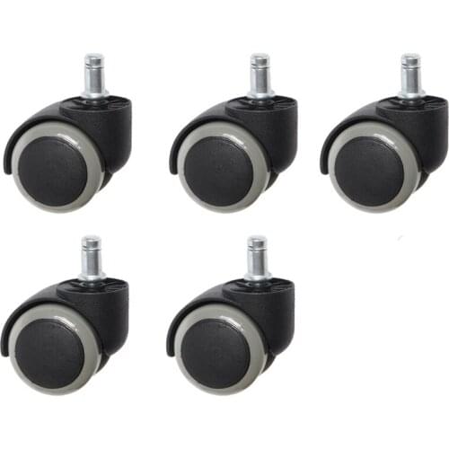 Wheels PU Piston Castors Which Are Suitable for All Rolling Seating Furniture