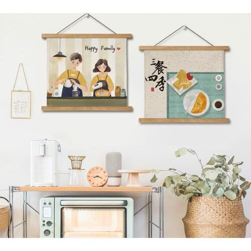 Creative Dining Room Living Room Bedroom Warm Background Wall Hanging Painting Electric Meter Box Decorative Painting Tapestry
