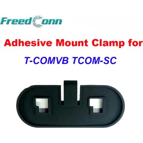 Adhesive Mount Base Holder Headset Clamp Clip for FreedConn TCOM-SC T-COMVB Motorcycle Bluetooth Helmet Headset BT Interphone