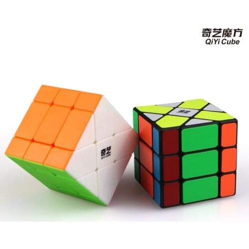 Qiyi Fisher Cube 3X3X3 Magic Speed Cubes Speed Puzzle 3x3 Learning Educational Toys For Children Kids magico cubo