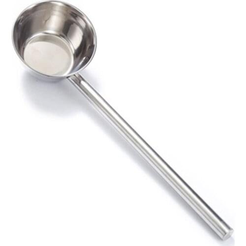 Kitchen Stainless Steel Long-Handled Water Spoon and Soup Spoon Special Chef Tool