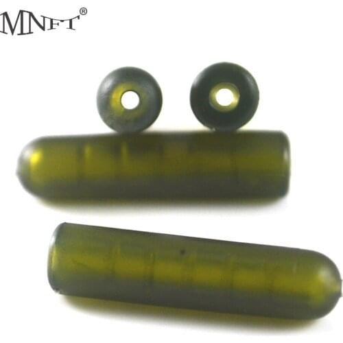 MNFT 100Pcs Green Buffer Beads Carp Fishing Protector Beads Rig Knot Swivel Protecting Buffer Terminal Tackle Wholesale