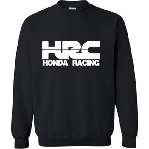 Fashion Casual Cotton Men Hoodies HRC race motorcycle Car Logo Printed Fleece pullover Sweatshirts Hip Hop Harajuku Men Clothing