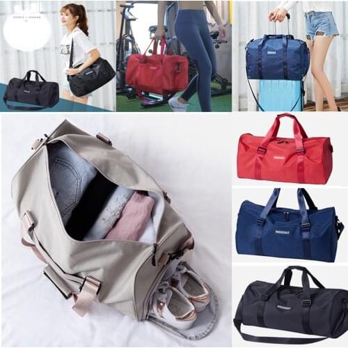2019 Newest Hot Womens Travel Hand Luggage Handbag Sports Gym Shoulder Bag Weekend Duffel Pack Travel Bags