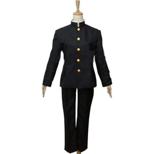 2017 New Anime Mob Psycho 100 Cosplay Costumes Kageyama Shigeo Japanese School Boy Uniform Jackets Pants Clothing Set
