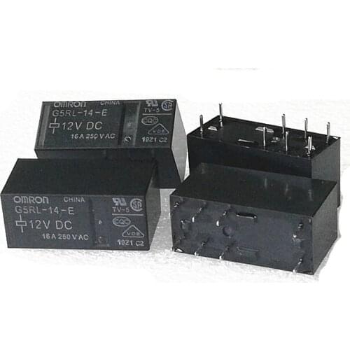 G5RL-14-E-12V Brand new original imported Omron relay G5RL-14-E 12V 8-pin 12V 16A