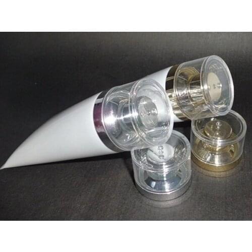 Wholesale 100pcs 50ml round white empty soft tube, cosmetic empty tube 50ml , Diameter 35 mm plastic soft tube