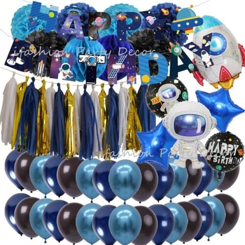 Planets/Outer Space Hanging Decorations Kids Solar System Party Decoration Space Themed Birthday Party Favor Supplies