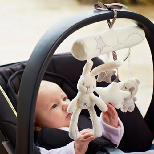 New Sale Bugaboo Dsland Rabbit Bear Baby Hanging Bed Safety Seat Car Stroller Pram Cot Babyplay Travel Cute Toy Gifts For