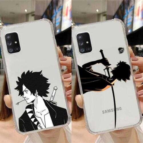 Samurai Champloo Phone Case Transparent For Samsung Note A 7 8 9 10 20 50 51 71 90 20 11 81 e LITE Ultra PRO Soft Clear coque
