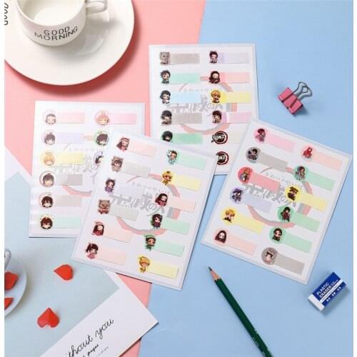 Cute Cartoon Kawaii Fun Anime Stickers For Children Kid Mobile Phone Laptop Skateboard Book DIY Stationery Diary Stickers