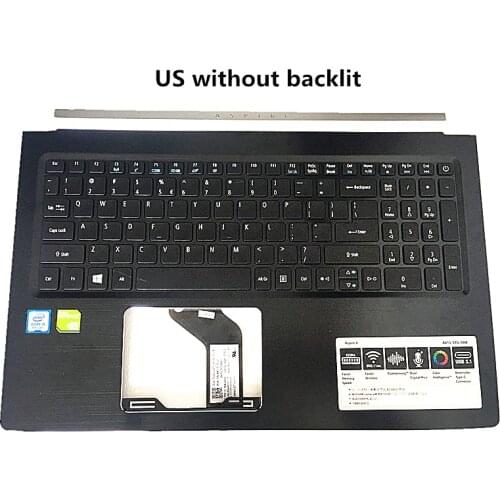 Laptop/notebook US Keyboard House Shell Cover for ACER Aspire A515-51G A615-51 N17C4