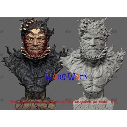 Wong Work Unpainted 20cmH 30cmH 3D Printing Unassembled Garage Kits GK Model Kit Figure Statue TTG-210723-9