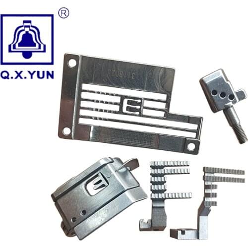 Q X YUN Sewing Machine Parts YAMATO VG3711 3118025 Oversealing Machine 3119020 3119021 3117124 Feed Dog Gauge Set