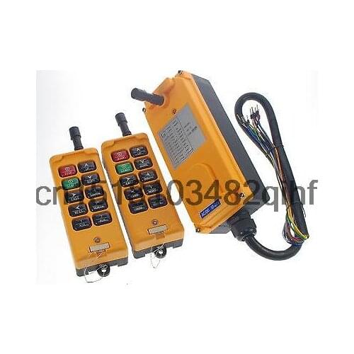 10Channel 2 Transmitters 4 Motion 1Speed Hoist Crane Truck Remote Control System