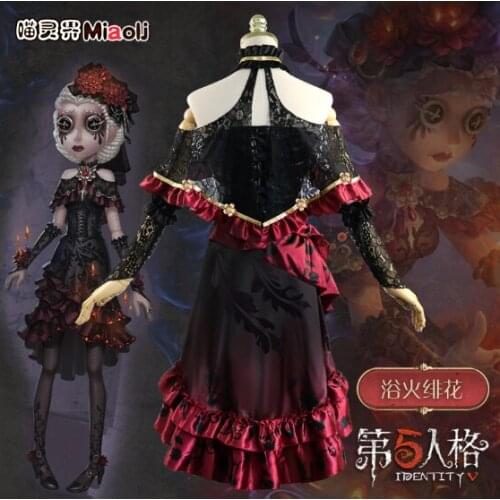 2020 New Identity V game cos suit doctor Yuhuohuahua cos full set R