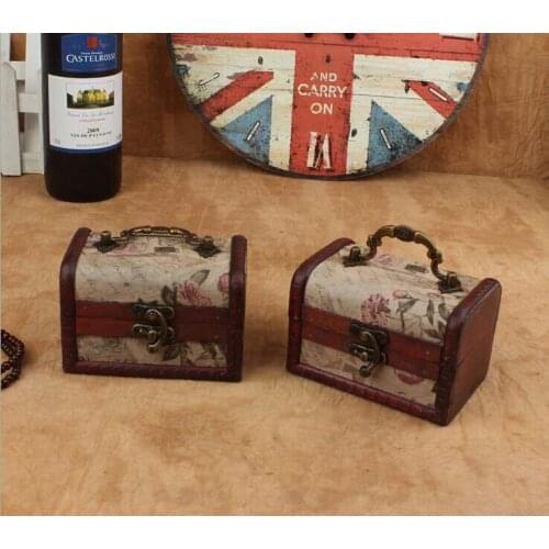 Free ship!1lot=4pc!Middle retro british jewelrycase/European style creative candy boxes/woode storage case/pencil case