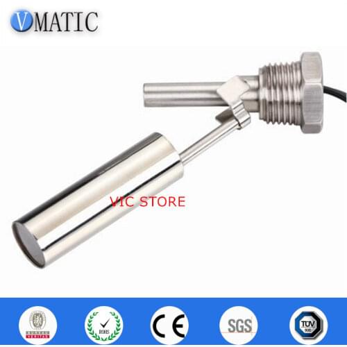 Free Shipping Stainless Steel 90 Degrees Side Mounted Fitting Sensors Inductive Float Boiler Water Level Sensor VCL10