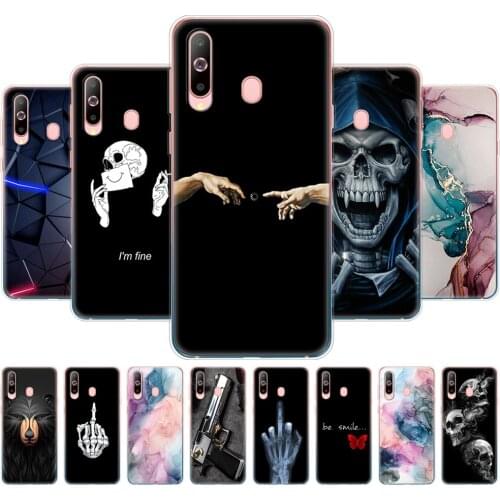 Case For Samsung A60 Case Soft Silicone Back Cover Phone Case For Samsung Galaxy A60 GalaxyA60 A 60 SM-A6060ZKGCHC Cartoon