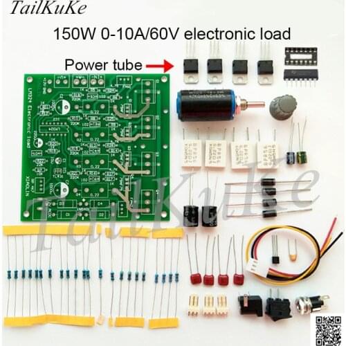 DIY LM324 Electronic Load Power 150W Simple Electronic Load Kit 72V2A / 15V10A Designer electronic