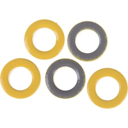 Carbonyl Iron Core T50-6 Iron Powder Toroidal Core RF Toroid HF HAM QRP Inside Diameter 0.7cm Outer Diameter 1.2cm 5PCS