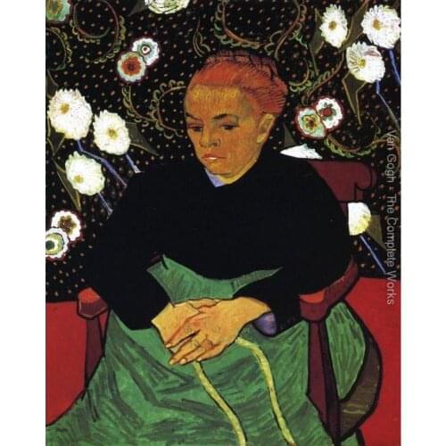 High quality Vincent Van Gogh paintings Madame Roulin Rocking The Cradle (La Berceuse) oil on canvas hand-painted Home decor