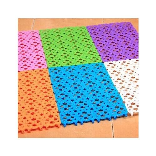 Bathroom Splicing Foot Pads Pet Cats Dogs Bite-Resistant Mat Dog Crate Pad Eco-friendly PE Wear-Resistant Non-Slip Anti-Jamming