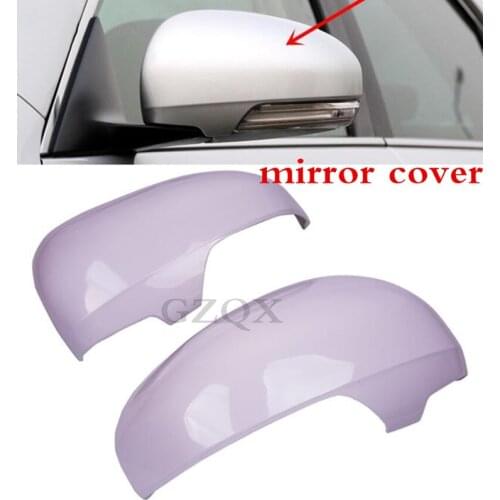 CAPQX 2PCS GOOD Outside Rear View Mirror Cover Cap Shall 87945-0P902 For Prius REIZ GRX12# 2010 2011 2012 Right & Left side
