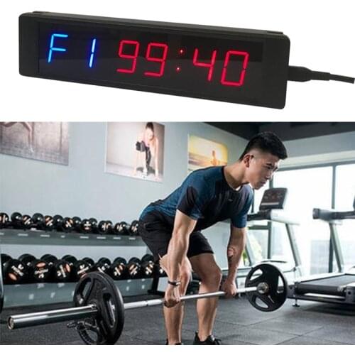 2021 New Gym Timer Stopwatch with Remote for Gym Fitness Training Ideal Interval Timer