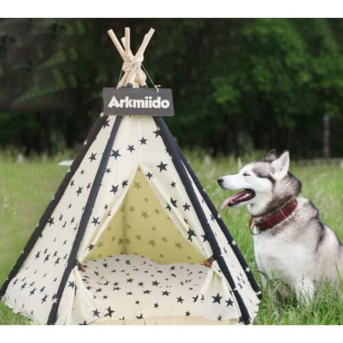 Indoor Pet Tent Indian Cat Litter Can Be Used In All Seasons, No Smell, Comfortable, Portable, Removable and Washable Dog House
