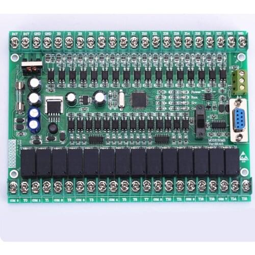 PLC manual board FX2N 30MR 30MT online download monitoring can be connected to the touch screen text
