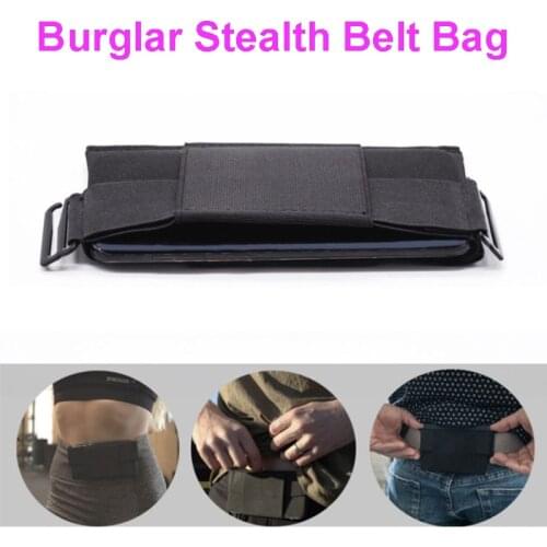 Portable Invisible Wallet Waist Bag Mini Pouch ID Card Holder Sport Belt Bag Phone Money Hold Chest Pouch Men Women Fanny Purse