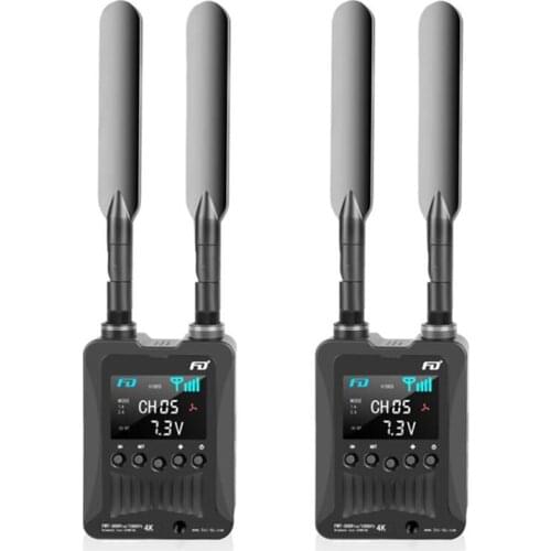 KUANI FWT-300Pro 1000ft Wireless Video Transmitter Receiver 300m 4K UHD Transmission HDMI for Camera DSLR pk Hollyland mars 400S