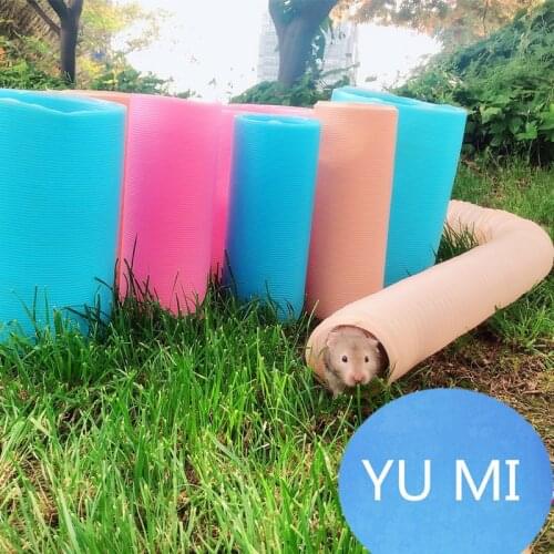 Expansion tunnel rabbit Dutch pig ferret hamster chipmunk hedgehog dragon cat Tunnel Toy pipe outdoor tunnel shuttle pipe