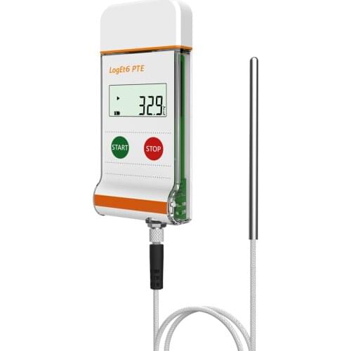 Elitech LogEt 6 PTE Temperature Data Logger Single Use Ultra Low Temperature PDF Report USB Port 16000 Points -85℃~150