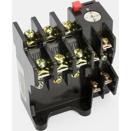 JR36-160 Motor Protector Heat Relay 53-160A Overload 3 Phase Break Thermal Relay 1NO+1NC 380v current adjustable temperatur 85A
