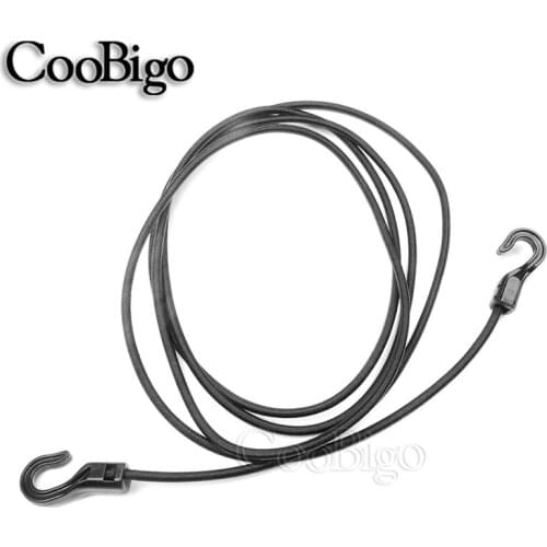 Canoe Kayak Bungee Shock Cord Hook Tie Down Rope Fishing Rod Lanyard Kayak Paddle Leash Surfing Tether Holder