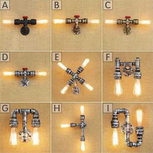 Modern E27 Edison Style Industrial Rustic Sconce Wall Light Lamp Fitting Fixture cicilighting