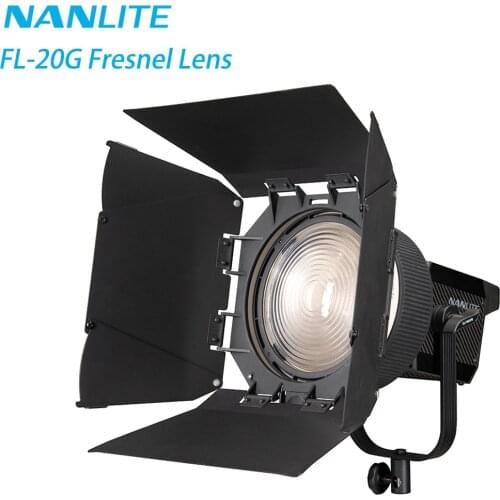 NANLITE FL-20G Fresnel Lens Universal Bowen mounts for Forza 500W 200W 300W 200 300 500 Photography light Nanguang FL 20G