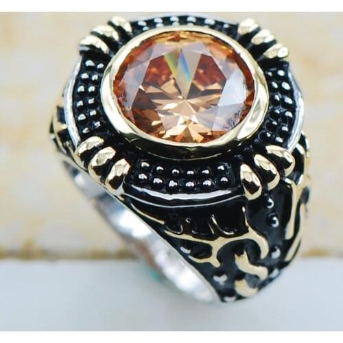 Morganite 925 Sterling Silver Top Quality Fancy Jewelry wedding Ring Size 6 7 8 9 10 F1134