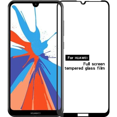 Full Cover Tempered Glass Film For Huawei Y7 prime PRO 2019 For Huawei P20 P30 Lite Honor 8S 9X Pro 10i 20i Screen Protector